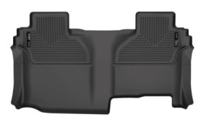 Chevrolet Silverado 2500 Floor Mats - Rear - Husky Liners - X-act Contour - Black - `19-`21